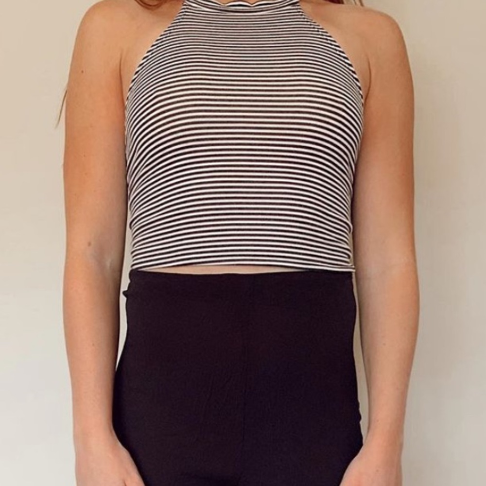 striped tank top